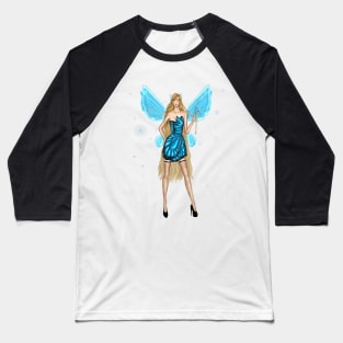 Fairy Azzurra Baseball T-Shirt